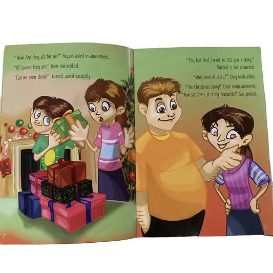 Custom Children Story Book sets Printing Baby Education Memory Book Set