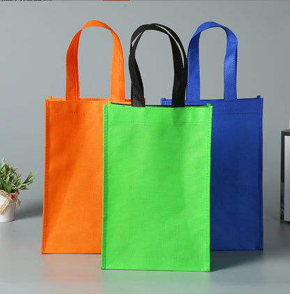 Customized Type PP Carry Bottom Gusseted Vest Polypropylene Lamination Non-Woven Nonwoven Shopping Bag